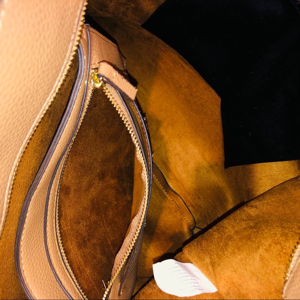 Steve Madden Tan Tote Bag Purse Large - Picture 7 of 9